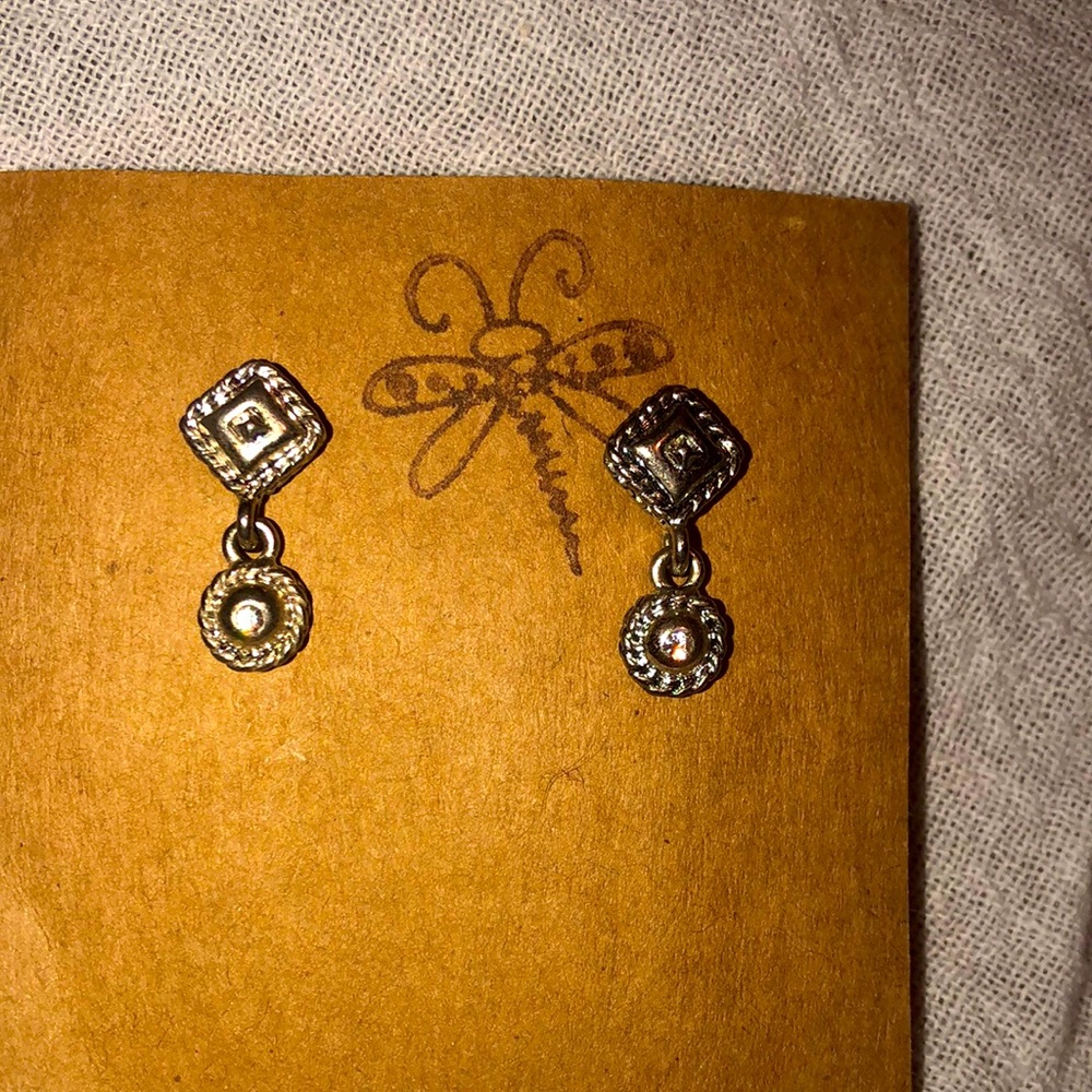 Tiered Silver Earrings💕